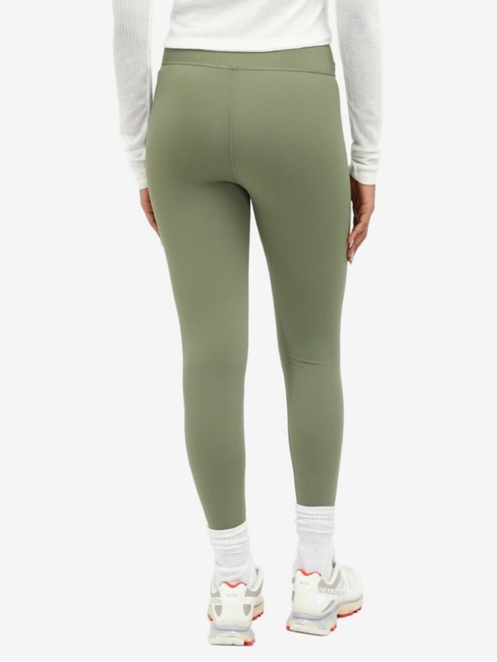 Adanola Women's Ultimate Leggings in Khaki Size Small NWOT - Picture 2 of 7